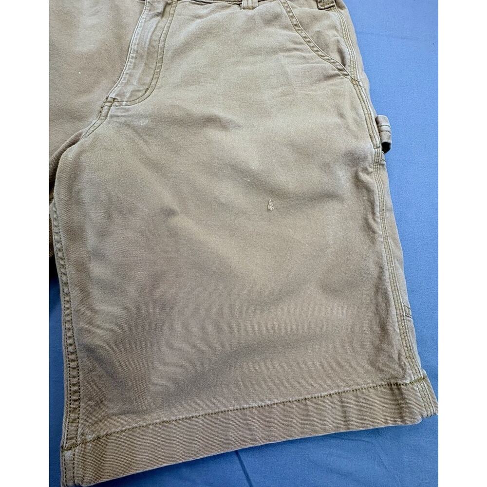 Carhartt Men's Rugged Flex Relaxed Fit Canvas Work Shorts SZ 38 Inseam 10.5 - Picture 8 of 11
